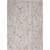Nourison Grafix - Grf15 Grey Area Rug 6 ft. X 9 ft. Rectangle