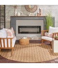 Nourison Twist Reversible Natural TWS01 8 ft. X Round Rug