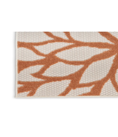 Nourison Aloha Ivory Multicolor ALH05 2 ft. 3 in. X 8 ft. Rectangle Rug