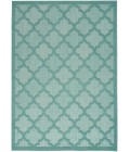 Nourison Easy Care Area Rug NES01 Aqua/Teal