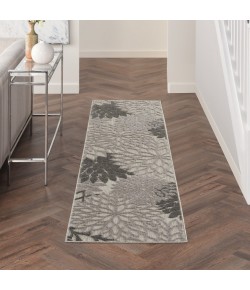 Nourison Aloha - Alh05 Silver Grey Area Rug 2 ft. X 6 ft. Rectangle