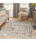 Nourison Concerto Beige Grey CNC01 3 ft. 9 in. X 5 ft. 9 in. Rect. Rug