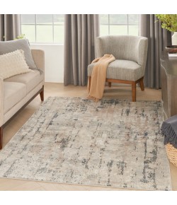 Nourison Concerto Beige Grey CNC01 3 ft. 9 in. X 5 ft. 9 in. Rect. Rug