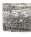 Nourison Luxurious Shag Charcoal Ivory Rug LXR02 7 ft. 10 in. X 9 ft. 10 in. Rect. - Rugs Town Nourison Luxurious Shag Charcoal Ivory LXR02 7 ft. 10 in. X 9 ft. 10 in. Rect. Rug