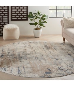 Nourison Concerto Beige Grey CNC01 10 ft. X Round Rug