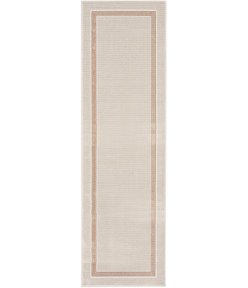 Nourison Glam Ivory Cream Rug GLM08 2 ft. 3 in. X 7 ft. 6 in. Rect. - Rugs Town Nourison Glam Ivory Cream GLM08 2 ft. 3 in. X 7 ft. 6 in. Rect. Rug