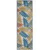 Nourison Aloha - Alh18 Ivory Multicolor Area Rug 2 ft. 3 in. X 8 ft. Runner