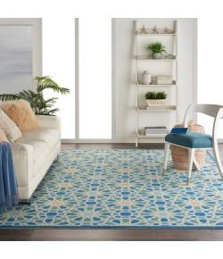 Nourison Wav01/Sun & Shade - Snd29 Porcelain Area Rug 10 ft. X 13 ft. Rectangle