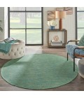 Nourison Positano Round Area Rug POS01-Blue/Green
