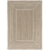 Nourison Terrazzo Jute Natural Grey TRJ01 4 ft. X 6 ft. Rect. Rug