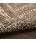 Nourison Tulum Brown TLM04 2 ft. X 6 ft. Rect. Rug