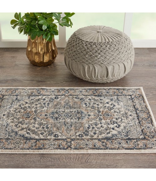Nourison Concerto Ivory Grey CNC05 2 ft. 2 in. X 3 ft. 9 in. Rect. Rug