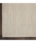 Nourison Courtyard Area Rug COU01-Ivory Silver