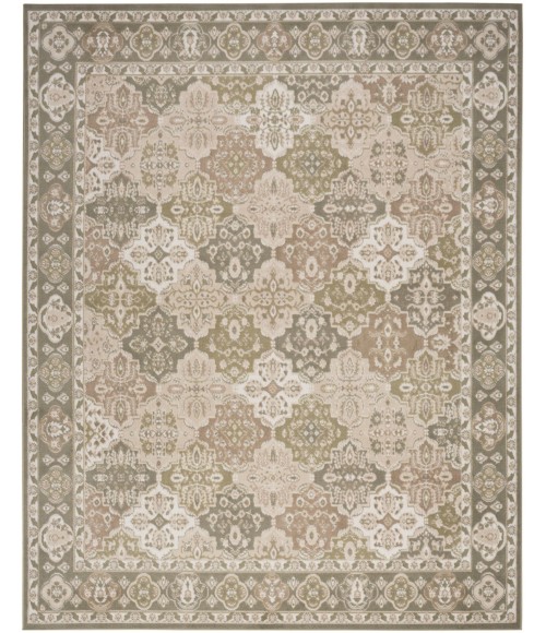 Nourison Grafix Green GRF31 6 ft. X 9 ft. Rect. Rug
