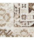 Nourison Dekor Ivory Brown DEK02 5 ft. 3 in. X 7 ft. Rect. Rug
