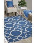 Nourison SUN N' SHADE Area Rug Waverly Sun N' Shade Area Rug SND02-Navy