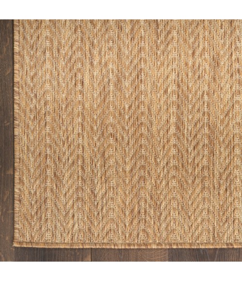 Nourison Horizon Indoor/Outdoor Natural HOZ02 9 ft. X 12 ft. Rect. Rug