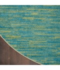 Nourison Essentials Blue Green Area Rug NRE01-Blue Green