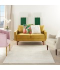 Nourison Essentials Ivory Beige Area Rug NRE01-Ivory Beige