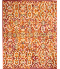 Nourison Allur - Alr05 Red Multicolor Area Rug 7 ft. 10 X 9 ft. 10 Rectangle