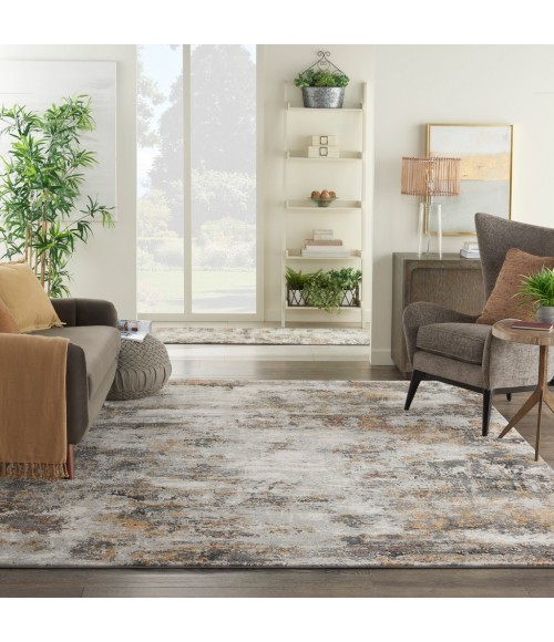 Nourison LUDLOW Area Rug Nourison Ludlow Area Rug LDW03-Grey/Multi
