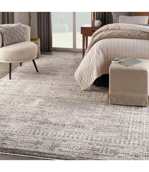 Nourison Lynx Ivory Slate LNX05 9 ft. X 11 ft. Rect. Rug