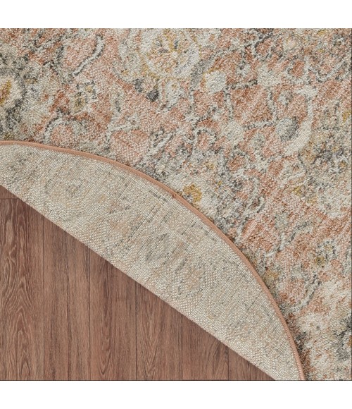 Nourison Oushak Home Rust OUS01 4 ft. X Round Rug