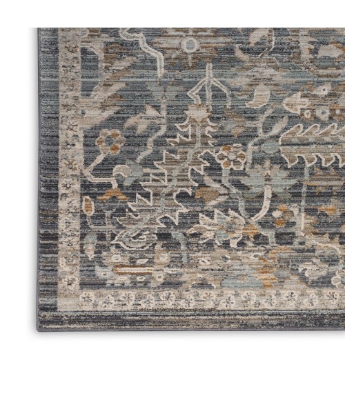 Nourison Lynx Navy Multicolor LNX02 10 ft. Rect. Rug
