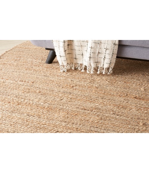 Nourison Natural Jute Natural Rug NJT01 8 ft. Square - Rugs Town Nourison Natural Jute Natural NJT01 8 ft. Square Rug