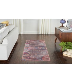 Nourison Home New Concept Washable Multicolor SR106 2 ft. 2 in. X 12 ft. Rectangle Rug