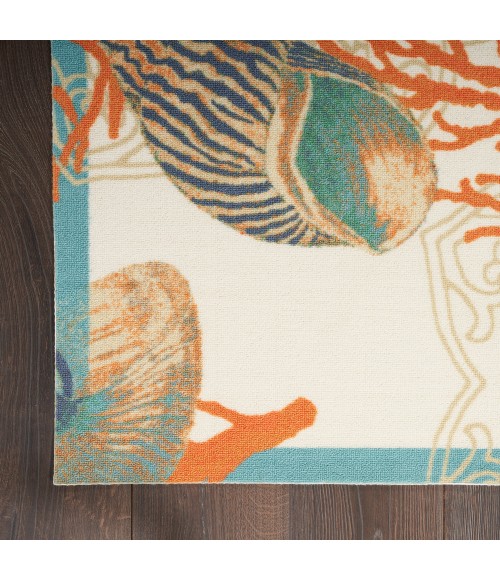 Waverly Sun N' Shade Area Rug SND92 Ivory/Multi