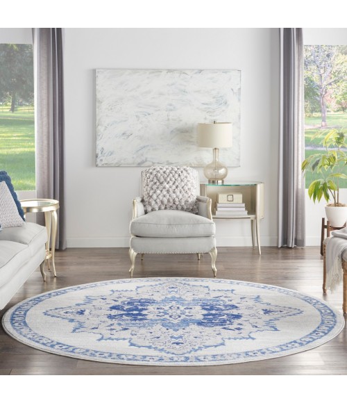 Nourison WHIMSICLE Area Rug Nourison Whimsicle Area Rug WHS14-Ivory Blue