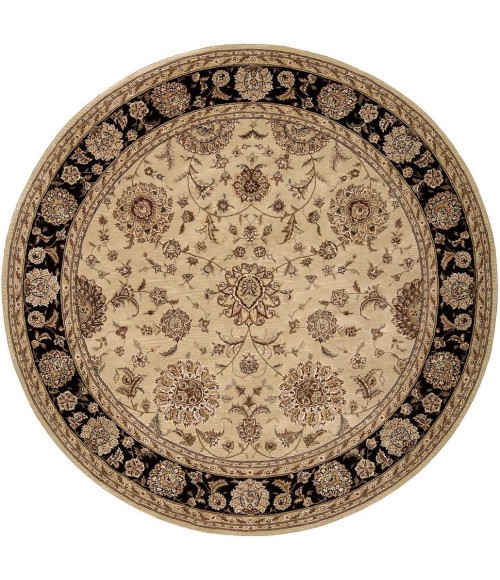Nourison 2000 Area Rug Nourison 2000 Round Area Rug 2207-Beige