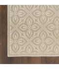 Nourison Washable Charm Silver Ivory WCH03 4 ft. X 6 ft. Rect. Rug