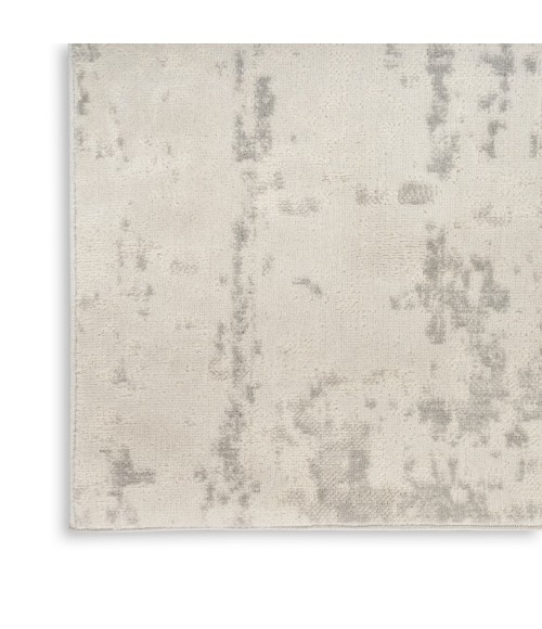 Nourison Concerto Cream Grey CNC01 5 ft. 3 in. X 7 ft. 3 in. Rect. Rug