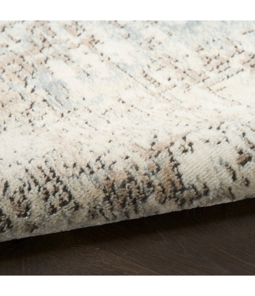 Nourison Quarry Ivory Beige QUA17 8 ft. X 10 ft. Rect. Rug