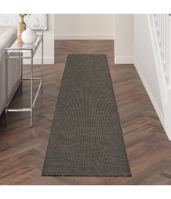 Nourison Positano - Pos01 Charcoal Area Rug 2 ft. 2 X 10 ft. Rectangle
