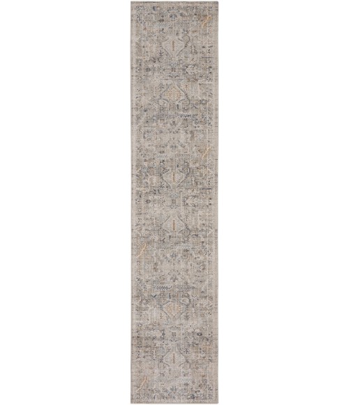 Nourison Nyle Ivory Taupe NYE02 2 ft. 3 in. X 12 ft. Rect. Rug