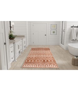 Nourison Astra Machine Washable Copper ASW10 2 ft. X 6 ft. Rectangle Rug