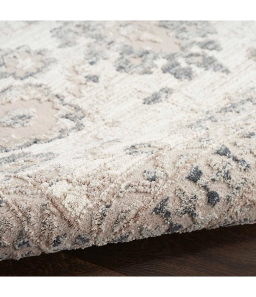 Nourison Eco Cycle Ivory Multicolor ECY02 5 ft. X 7 ft. Rect. Rug