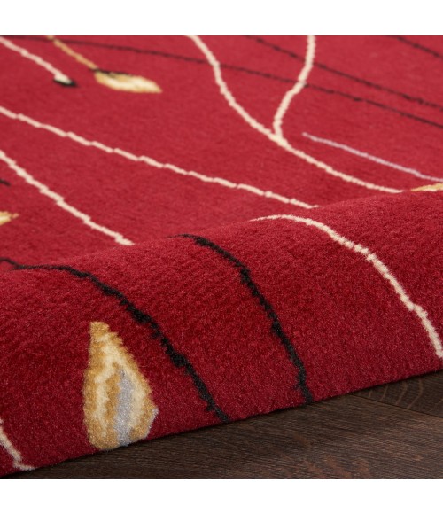 Nourison Grafix Area Rug GRF15-Red