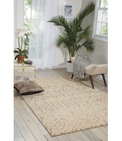 Nourison Home Nepal NEP10 Ivory/Grey 7 ft. 9 in. X 10 ft. 10 in. Area Rug