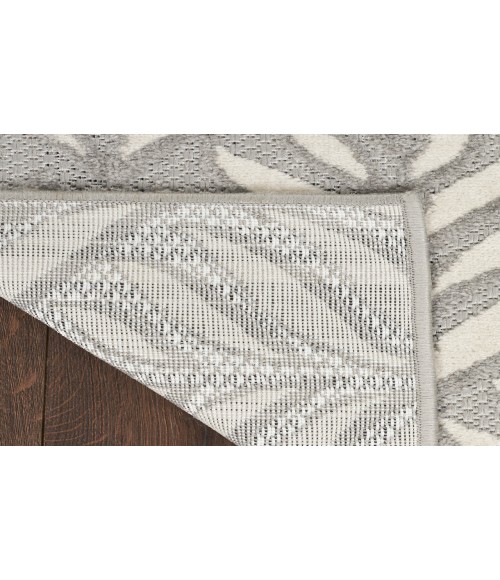 Nourison Aloha Grey ALH35 2 ft. 8 in. X 4 ft. Rectangle Rug
