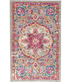 Nourison Passion - Psn22 Grey Multicolor Area Rug 1 ft. 10 X 2 ft. 10 Rectangle