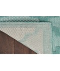 Nourison Easy Care Aqua Teal NES01 2 ft. X 6 ft. Rectangle Rug