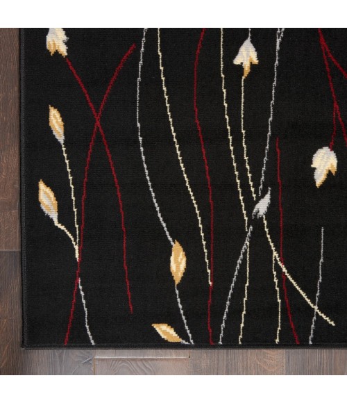 Nourison Grafix Area Rug GRF15-Black