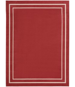 Nourison Essentials - Nre02 Brick Ivory Area Rug 8 ft. X 10 ft. Rectangle