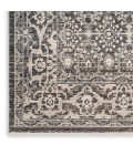 Nourison Outlines Charcoal Ivory OLN04 2 ft. 2 in. X 10 ft. Rect. Rug