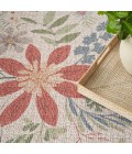 Nourison Nourison Washables Cream Multicolor NWB06 9 ft. 2 in. X 12 ft. Rect. Rug