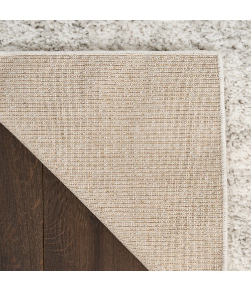 Nourison Modern Shag Ivory Grey MMD06 7 ft. 10 in. X 9 ft. 10 in. Rect. Rug